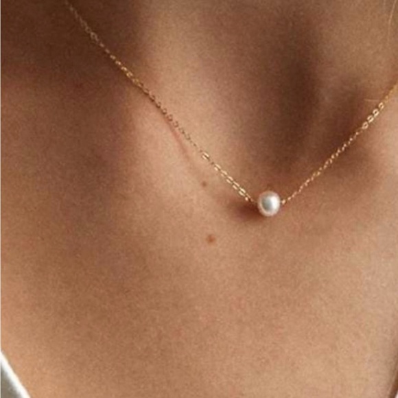 RAMLA Jewelry - RAMLA Pearl Chocker Necklace